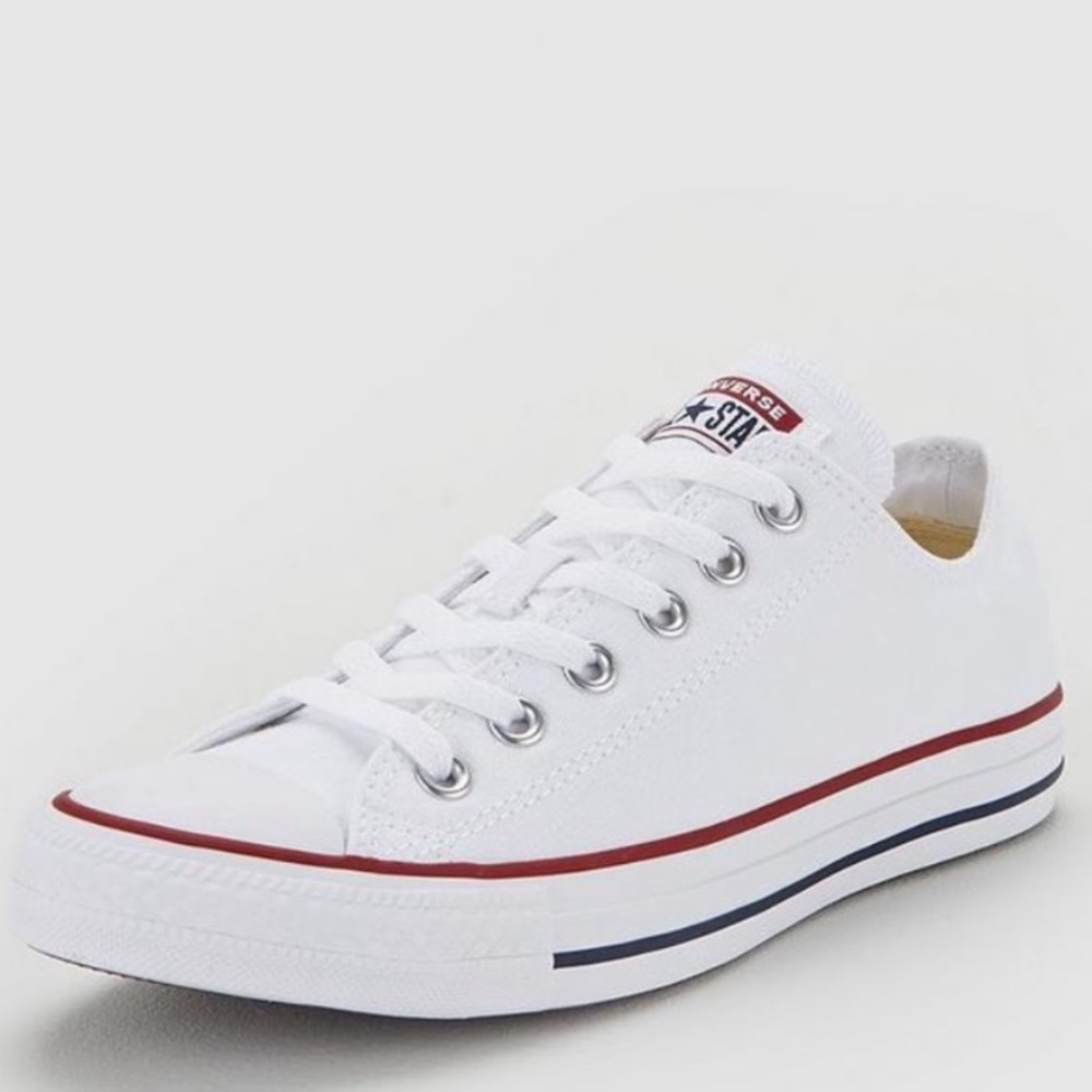 Converse Chuck Taylor All Star Ox White Size 7.5 - Picture 1 of 8